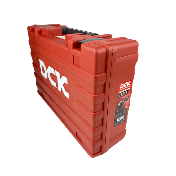 Машина шлифовальная аккумуляторная угловая бесщеточная DCK KDSM04-125, 125мм, 18В, 2*5 а/ч, 9000 об/мин. - KDSM04-125(TYPE FK)
